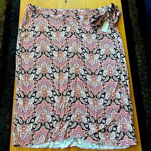 Maurice’s high rise wrap skirt